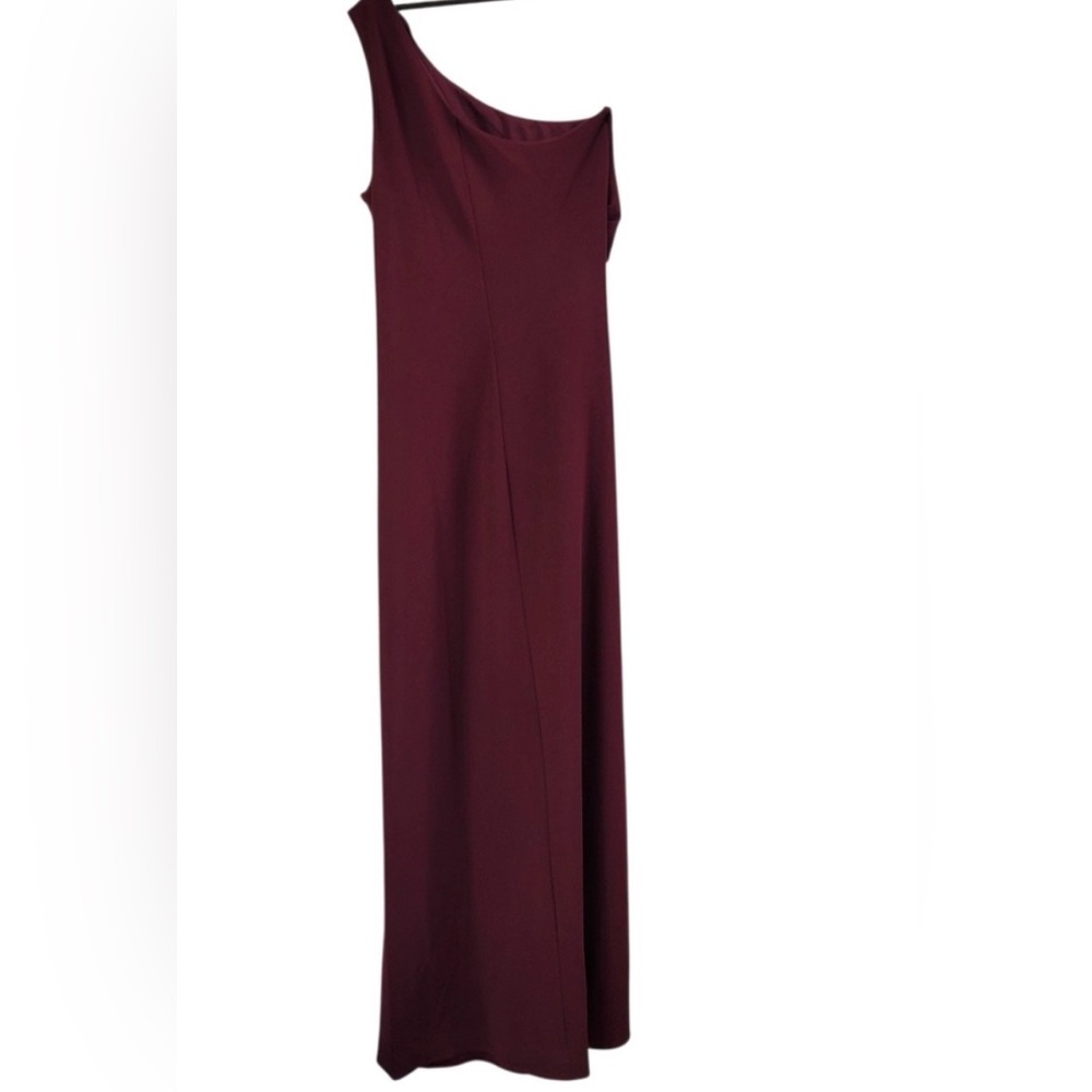 Sachin + Babi One-Shoulder Wine Dress - Picture 4 of 9